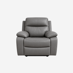 Recliner 1 Seater Crayon Leather - Helloilmare